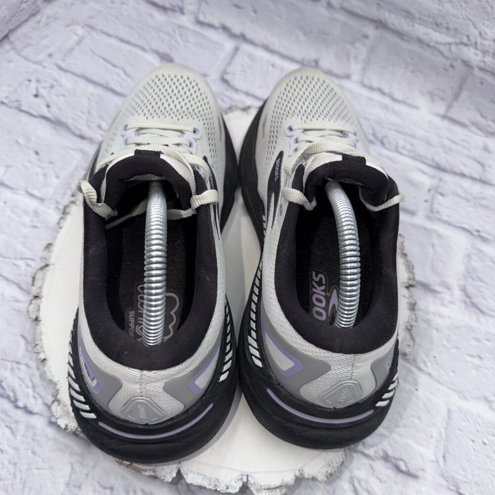 Brooks Adrenaline GTS 23 Womens Size 9.5 2A Gray Athletic Running Shoes Sneakers - Picture 4 of 12